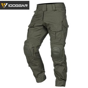 IDOGEAR 전술 Bdu 위장 바지 멀티 카모 전투 바지 겨울 사냥 3205 G3