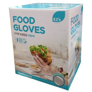 이지엔 비닐장갑 일회용 위생장갑 1000매 Food Gloves