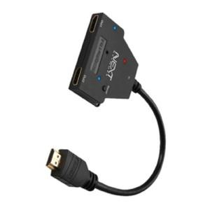 HDMI Y형 듀얼 노트북 모니터 2대 연결 분배 젠더 잭