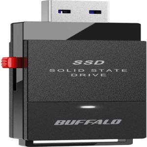 버팔로 SSD 외장하드 1TB 초소형 휴대용 PS5/PS4 호환 USB3.2Gen1 블랙