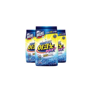 효소세제 비트세제 가루세제 이코노맥스 5kg 3개