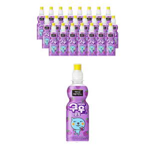 [소비기한 임박] 미닛메이드 쿠우 포도, 300ml, 24개