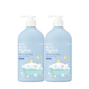 그린핑거 마이키즈 프레쉬 산리오 워시500ml×2개 시나모롤 유아바디워시 상쾌한향 풍성한거