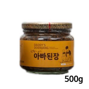 전통 저염 된장 국산 발효 메주 콩 된장찌개 재래식 500g