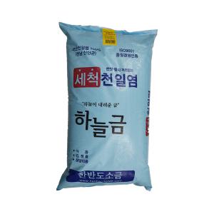 간수, 쓴맛, 황사미세먼지 없는 3단계 세척한 세척천일염10kg 신안 국산100%