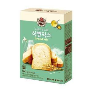 CJ제일제당 백설 식빵믹스 760g x10개