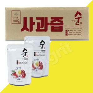 영주마실 사과즙 애플순 100ml 80포 NFC 착즙