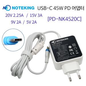 삼성 갤럭시북4 NT750XGJ-KH31S 호환 20V 2.25A 45W USB PD C-TYPE 노트북 충전기 아답터