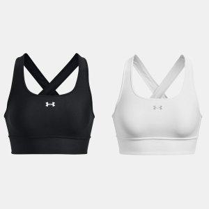 언더아머 UNDERARMOUR 1377916 여성 편안한 탑 브라 UA 크로스백 롱라인 스포츠 택 1 498130