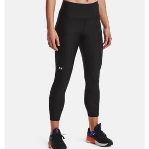 언더아머 UNDERARMOUR 1365335-001 블랙 여성 HeatGear 노슬립 웨이스트밴드 앵클 레깅스 525518