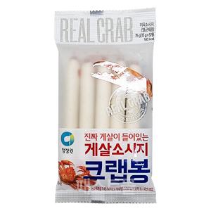 청정원 게살소시지 크랩봉(15g X 5개입) 75g