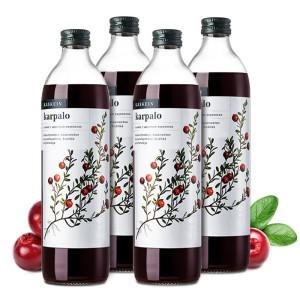 핀란드 카스케인 크랜베리 원액 주스 500ml 4병