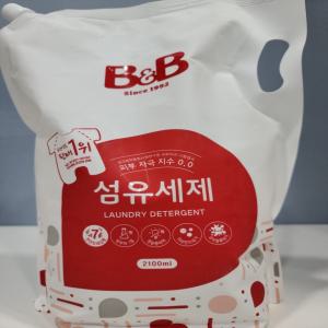 비앤비 섬유세제 캡리필 2100ml 1개