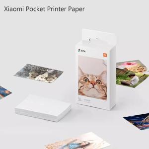 도매 Xiaomi 포켓 프린터 용지 ZINK Selfadhesive 사진 인쇄 시트 3 인치 미니 포토 전용 Pape