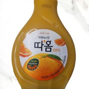 빙그레 따옴 오렌지주스 1600ml