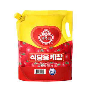 오뚜기 식당용 케찹 스파우트팩 3.3kg