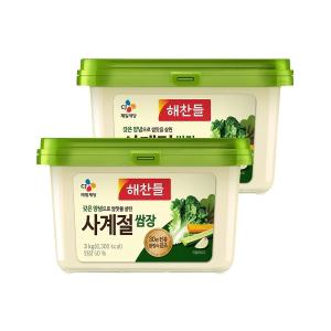 해찬들 사계절 쌈장 500g x2개