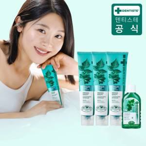 (최신상) 뉴브리즈민트 4종(180gx3개+오랄린스 100ml x 1개)