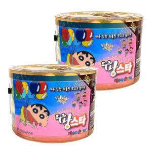 짱구 달곰 팡스타 500g (20g x 25개입) x 2개 짱구는못말려 불량식품