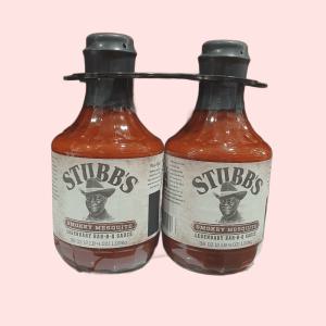 STUBBS 스텁스 스모키 바베큐 소스 1.02kgX2 폭립 소스 자취 필수템