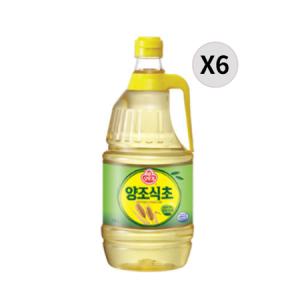 오뚜기 양조식초 1.8L X 6개