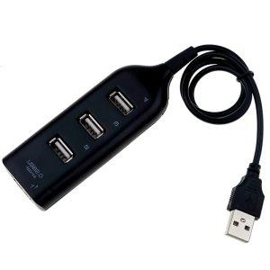 블루투스리시버 블루투스수신기 aux블루투스 자동차 충전기 분배기 USB 2.0 고속 4 포트 담배 라이터 허브