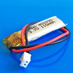 3.7V 110mAh 401030 JST 1.5mm 리튬 폴리머 이온 충전식 배터리, MP3 MP4 GPS 블루투스 헤드셋 비디오 펜