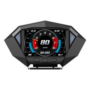 자동차 HUD 자동차 허드 GPS OBD2 OBDII 속도계 프로젝터 과속 경보 RPM 표시기 1 개