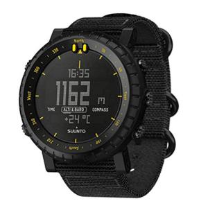 순토 SUUNTO 코어 CORE 아웃도어 워치 BLACK YELLOW TX  런닝 등산 일본 정품