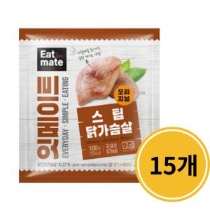 랭킹닷컴 잇메이트 스팀 닭가슴살 오지지널 x 15개