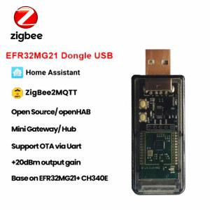 ZigBee 스마트 게이트웨이 USB 동글 홈 ZB GW04 허브 PCB 안테나 칩 모듈 어시스턴트 ZHA NCP와 연동