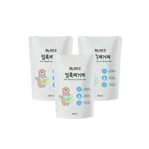 마이비 자연품은 유아 얼룩제거제 리필 300ml 300ml 3개