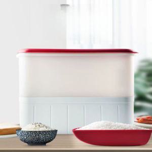 Tupperware 쌀통 10킬로 10키로 10kg 라이스키퍼 대용량 공간절약 공간활용