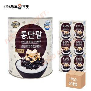 리치스 통단팥 3kg /빙수팥 한박스 (3kg x 6ea)