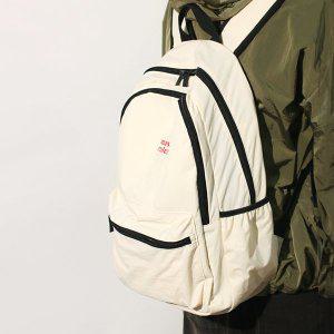 [마스마룰즈][에어팟파우치세트] Layered backpack _ butter cream