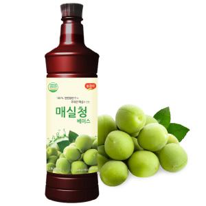 광야식품 매실청 베이스 970ml 매실원액