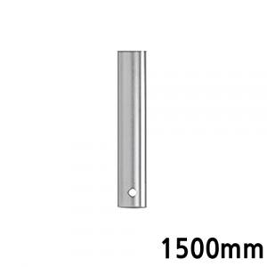 마운트피아 TV거치대 천장형 봉 (1500mm 겉봉) (실버)