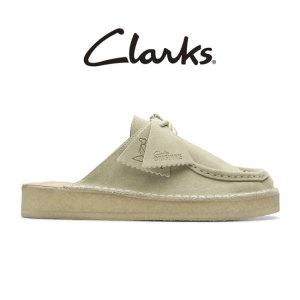 Clarks 클라크스 디저트 노마드 뮬 26176535 그레이 레이스 업 왈라비 샌들 남성