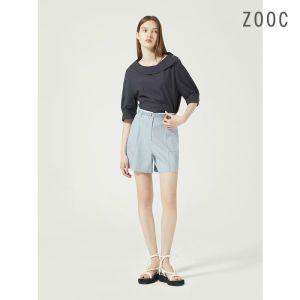 국내매장판 ZOOC 보트넥 카라 블라우스 DN_Z232MSC041 219006 주크