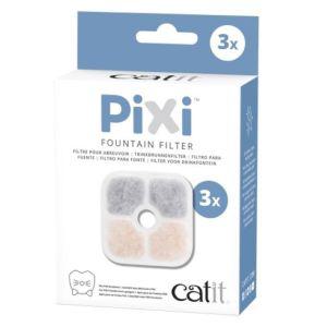 고품질 하겐 캣잇 PIXI 고양이 정수기 필터 3p