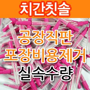 덴티코어_코리아덴탈/치간칫솔100개+휴대용2p케이스/국내생산