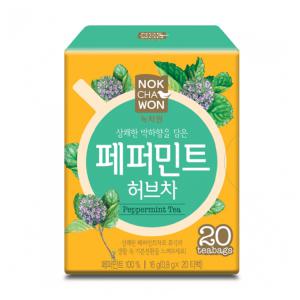 녹차원 허브차 페퍼민트 20T