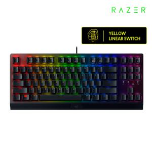 레이저코리아 블랙위도우 V3 텐키리스 리니어 한글 키보드 / RAZER Blackwidow V3 TKL Linear KR