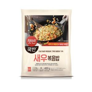 CJ 햇반 쿡반 새우볶음밥(2인분) 420g 볶음밥