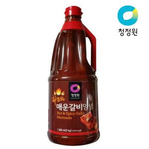 청정원 화끈한 매운갈비양념 2kg