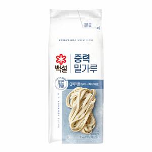 [롯데백화점]레인보우마켓 [백설] 밀가루 중력 1kg