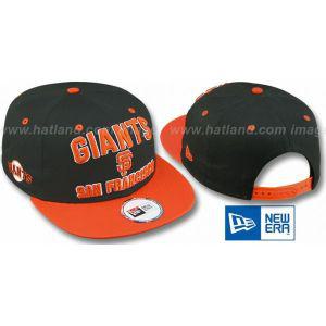 미국정품 MLB 샌프란시스코 San Francisco SF Giants 2T PAYDIRT SNAPBACK BlackOrange Adjustable Hat by