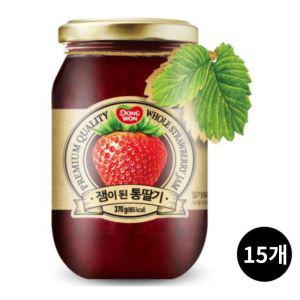 동원 잼이 된 통딸기 370g x 15개(1박스) 딸기쨈