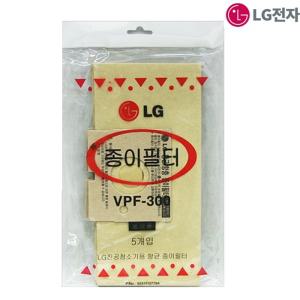 LG VPF-300 순정품 먼지봉투 10장/종이필터 미세먼지 방충 천연펄프