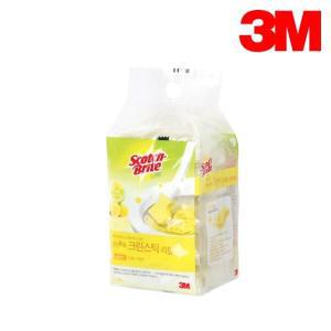 3M 스카치브라이트 향기톡톡 크린스틱 레몬 리필 5매 변기 욕실 청소